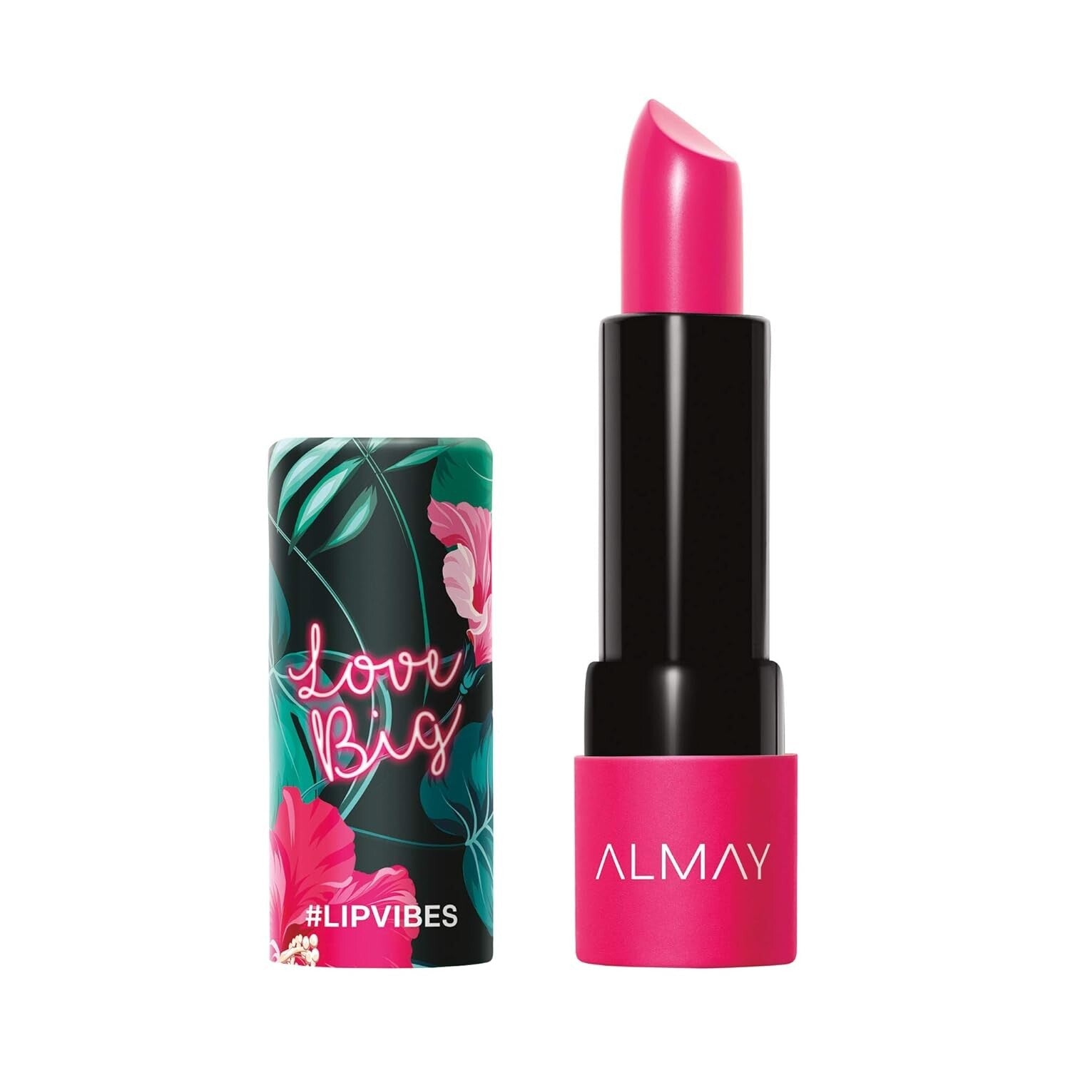 (2 PACK) Almay Lip Vibes Lipstick with Vitamin E Oil & Shea Butter, Matte Finish