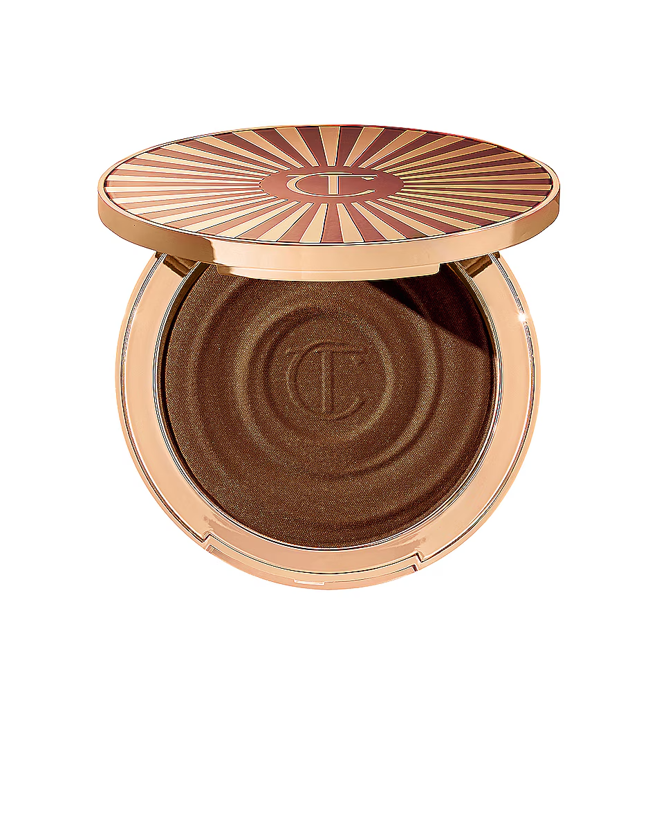 Charlotte Tilbury Beautiful Skin Sun-Kissed Glow Bronzer #4 Deep *NEW*