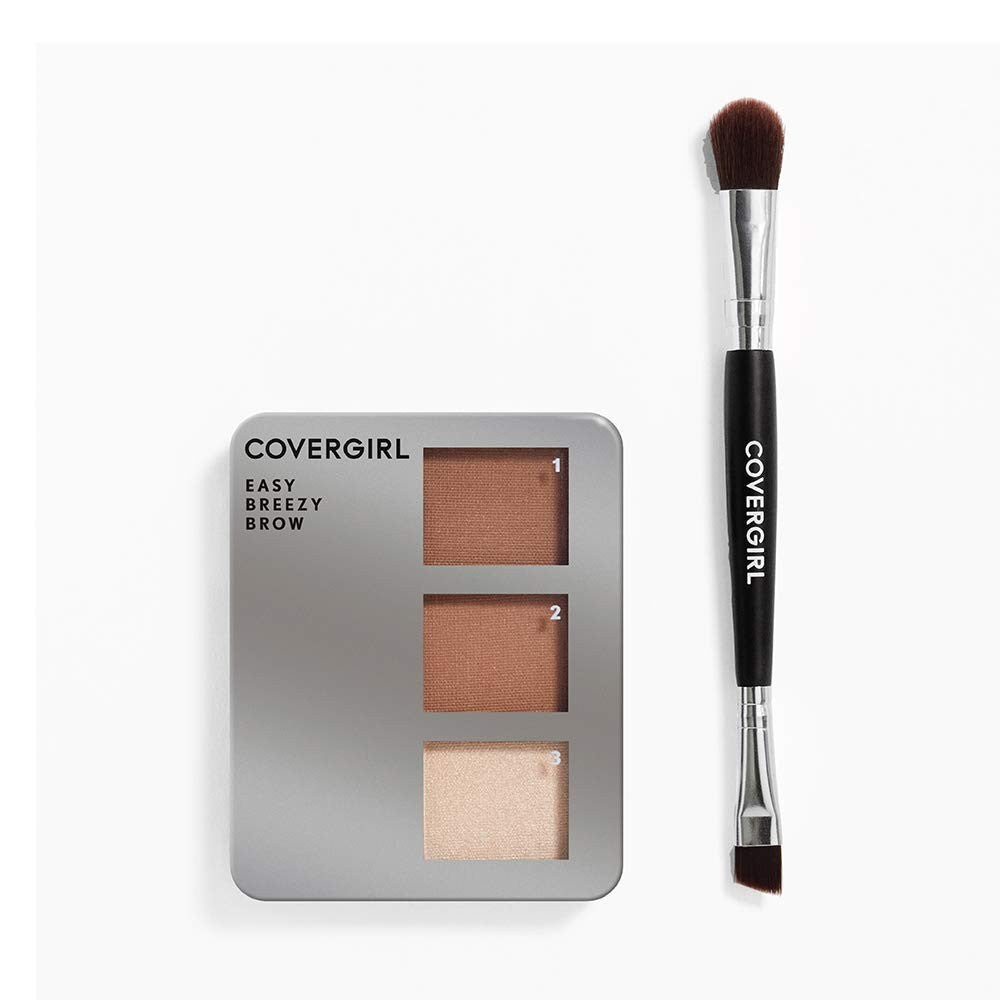 Covergirl Easy Breezy Brow Powder Kit ~ 705 Rich Brown