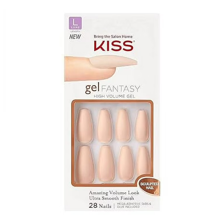 Pack of 2 - Kiss Gel Fantasy Collection | KGFS01 | Long Length