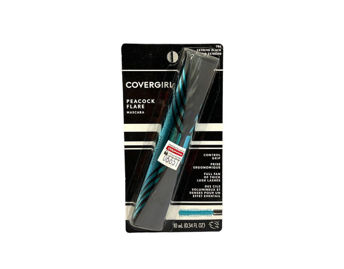 COVERGIRL Peacock Flare Mascara, 785 Extreme Black READ BELOW