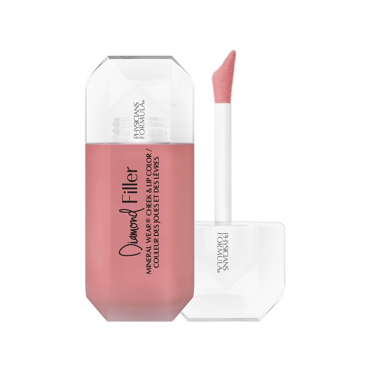 Physicians Formula Mineral Wear Diamond Filler Cheek Lip Color Brilliant Peach