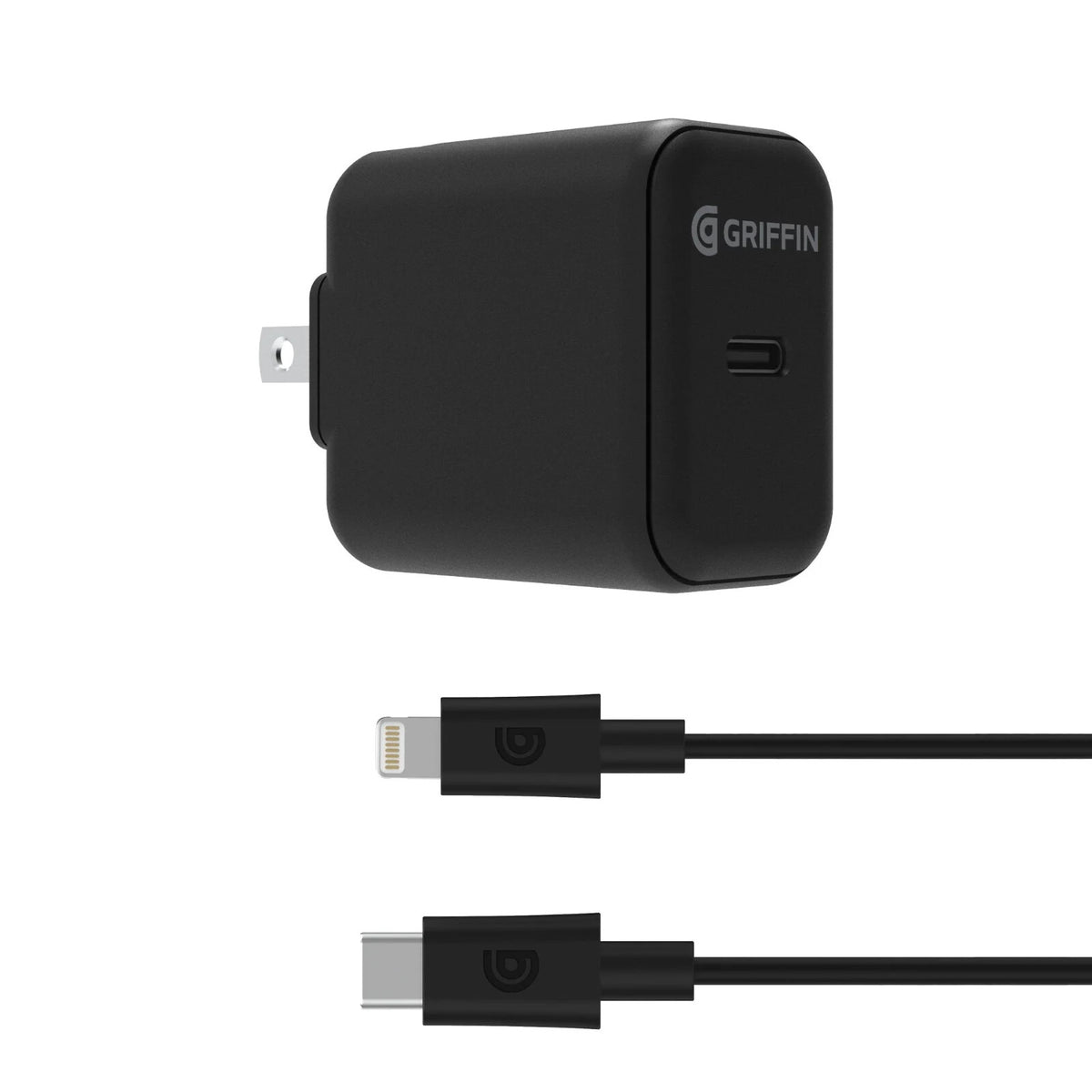 Griffin PowerBlock Power Delivery Wall Charger with USB-C Cable *NEW*
