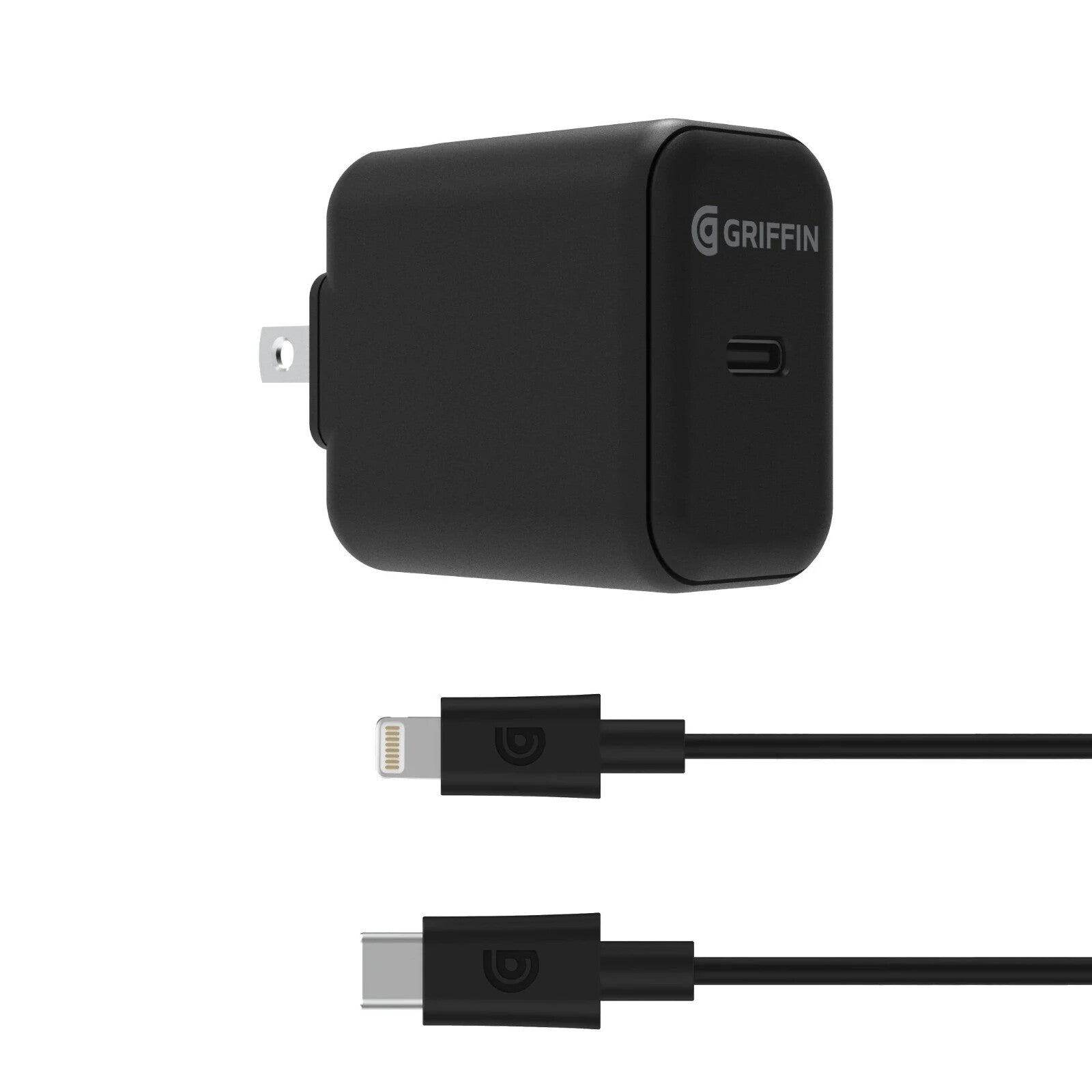 Griffin PowerBlock Power Delivery Wall Charger with USB-C Cable *NEW*