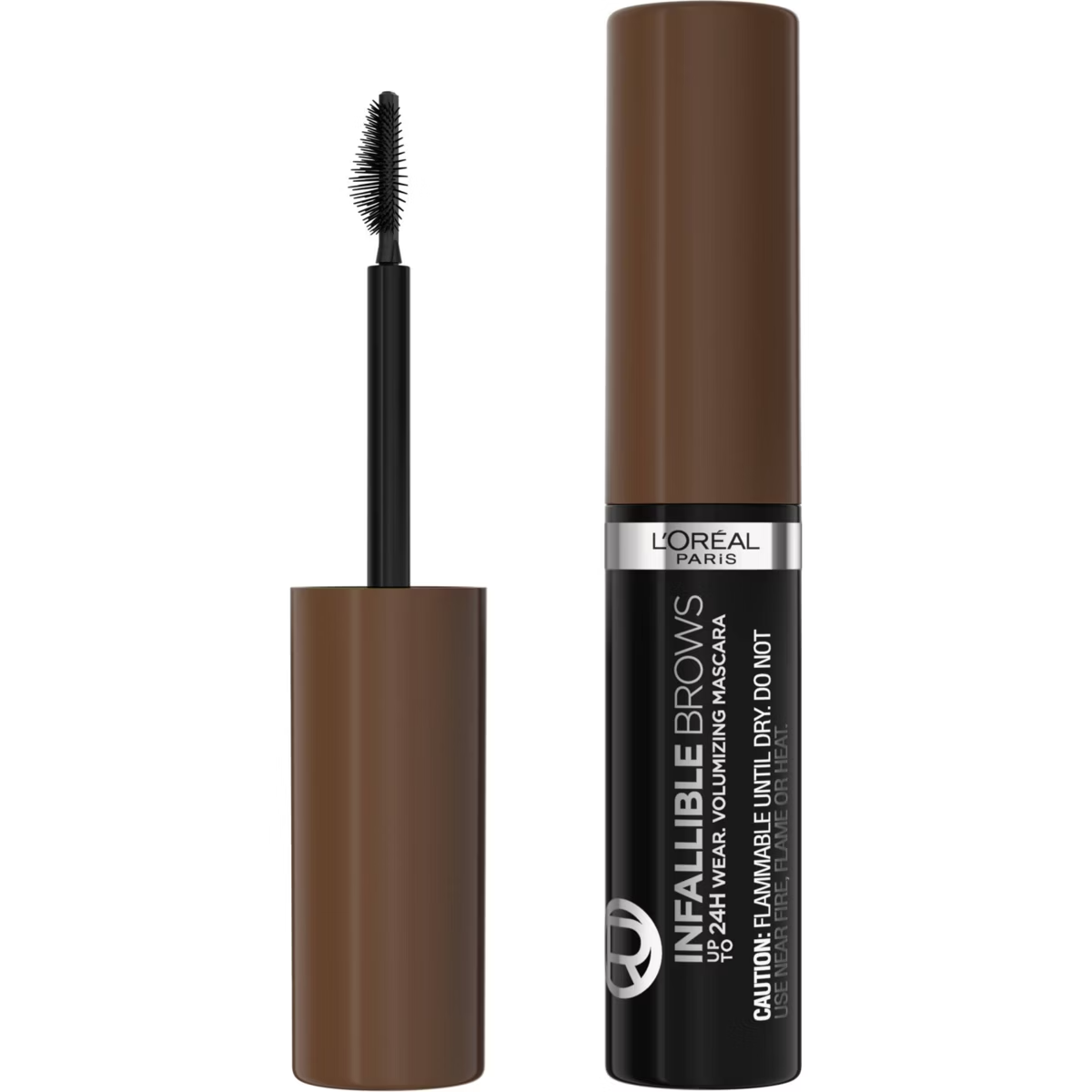 (3 Pack) LOreal Infallible 24H Volumizing Eyebrow Mascara 5.0 Brunette 0.13oz