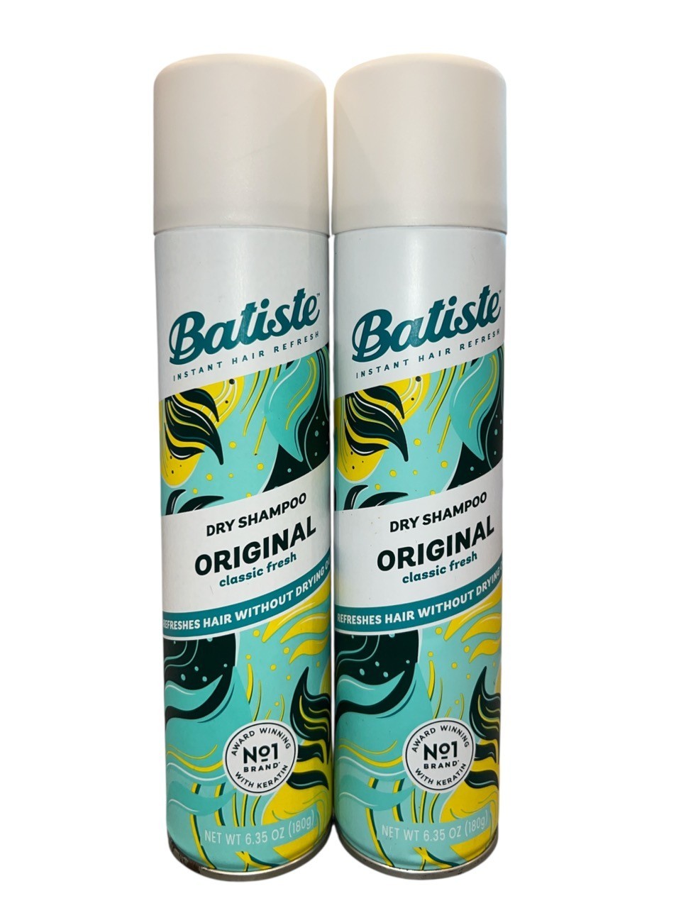 2 Pack -  Batiste Dry Shampoo Original, 6.35 oz