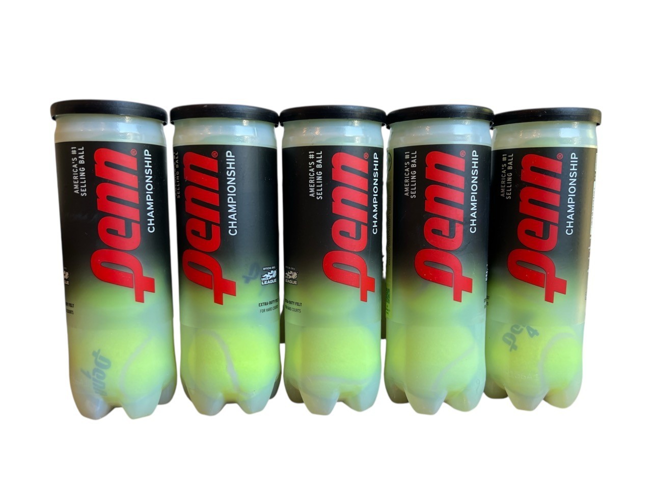 5- Penn Championship Extra Duty Tennis Balls (1 Can, 3 balls)