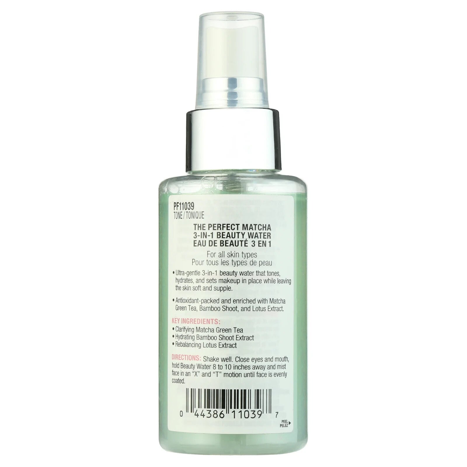 2 Pack Physicians Formula The Perfect Matcha 3-in-1 Beauty Water Tone, 3.4 fl oz