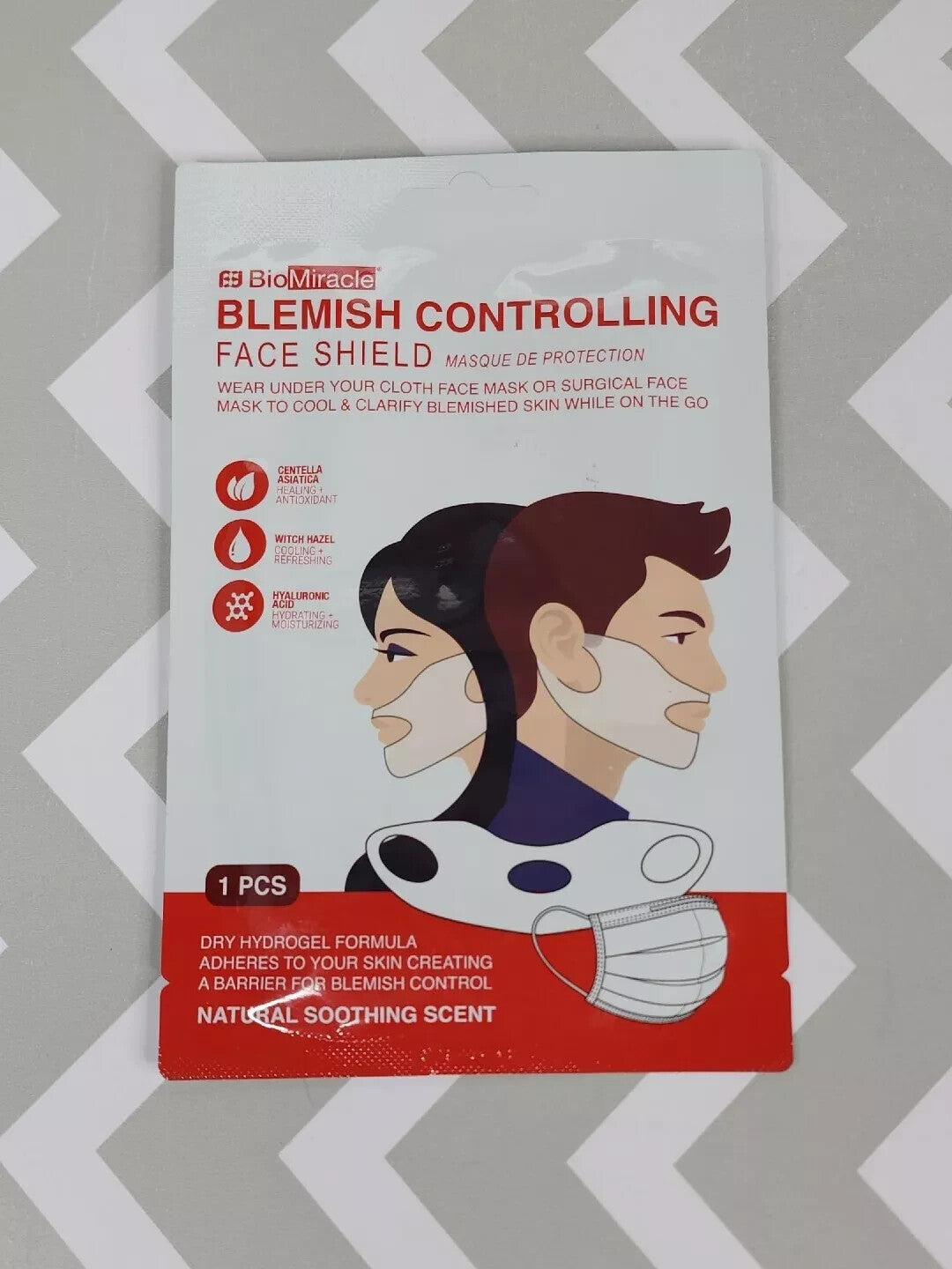 Biomiracle Blemish Controlling Face Shield Natural Soothing Scent 1 pcs *NEW*
