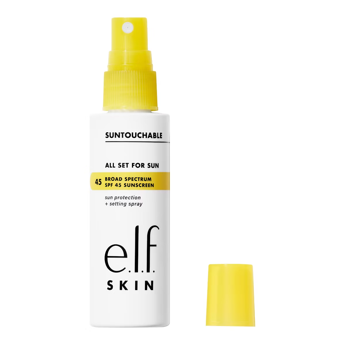 e.l.f. Skin Suntouchable SPF 45 Sunscreen Setting Spray - 2 oz