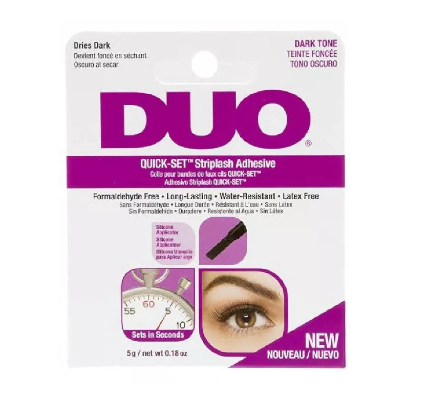 1 DUO Quick Set Striplash Adhesive Eyelash Glue " 5g Dark Tone "