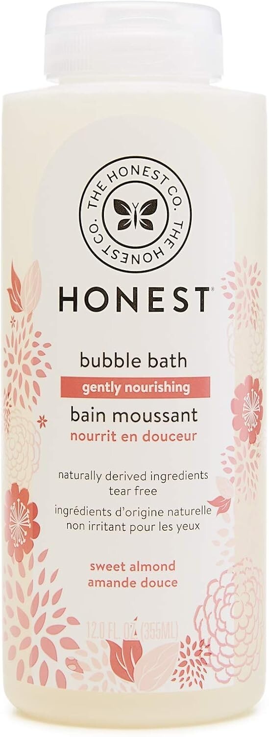The Honest Company Gently Nourishing Sweet Almond Bubble Bath 12oz *NEW*