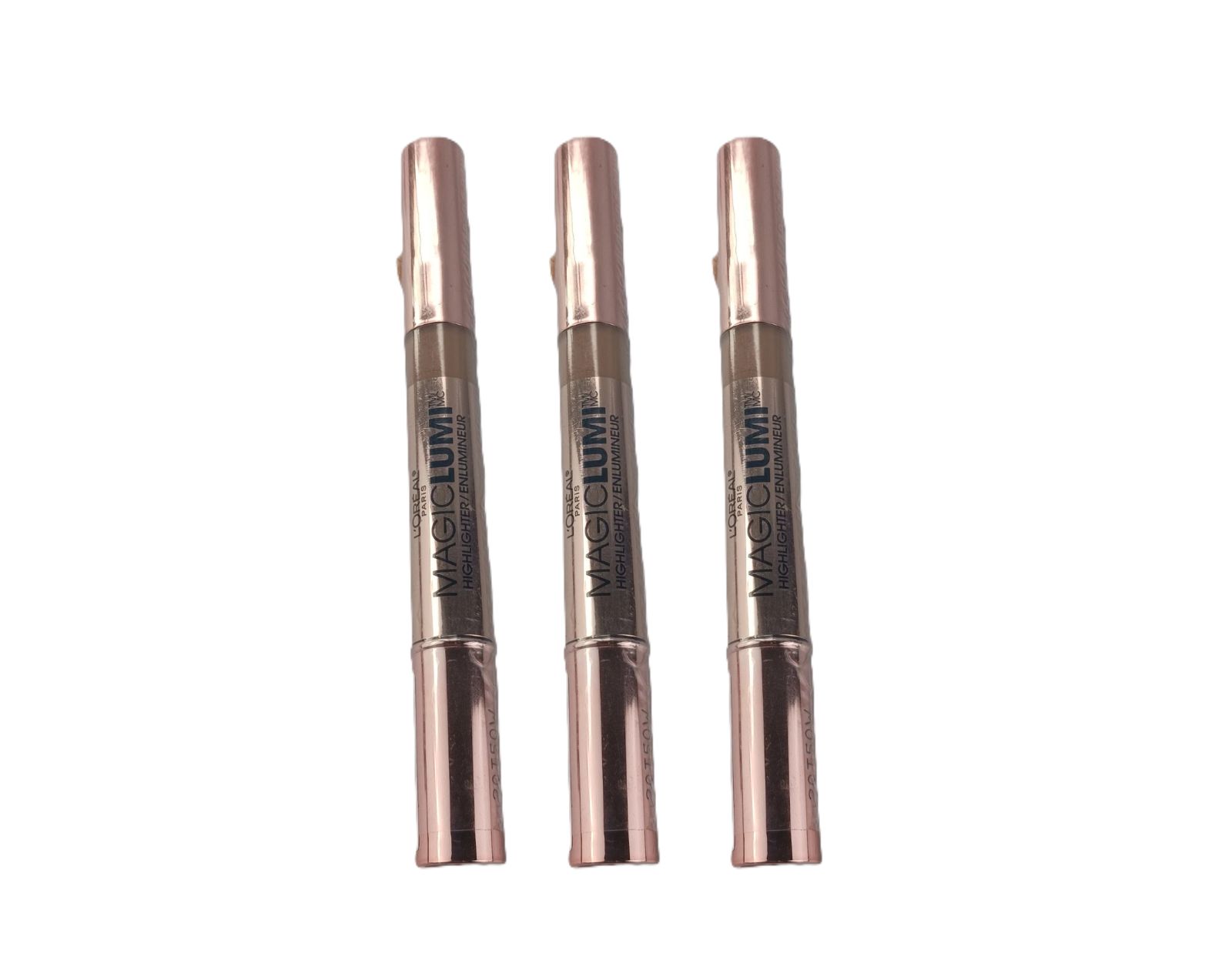 3 PACK L'OREAL MAGIC LUMI HIGHLIGHTER 866 DEEP