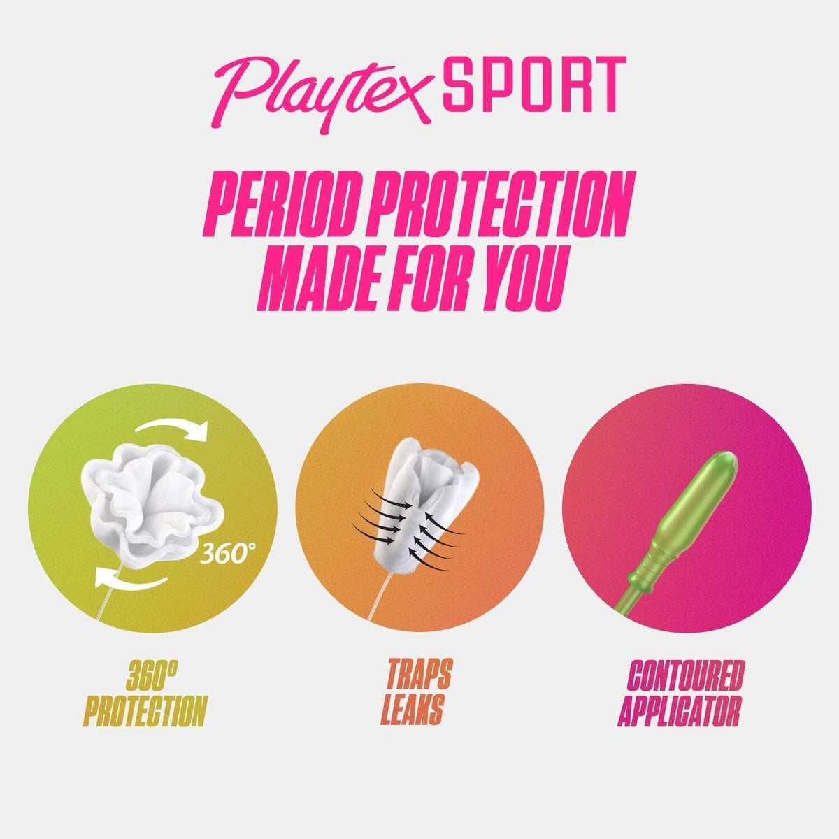Playtex Sport Tampons Fragrance Free Super Absorbency 48 count *NEW*