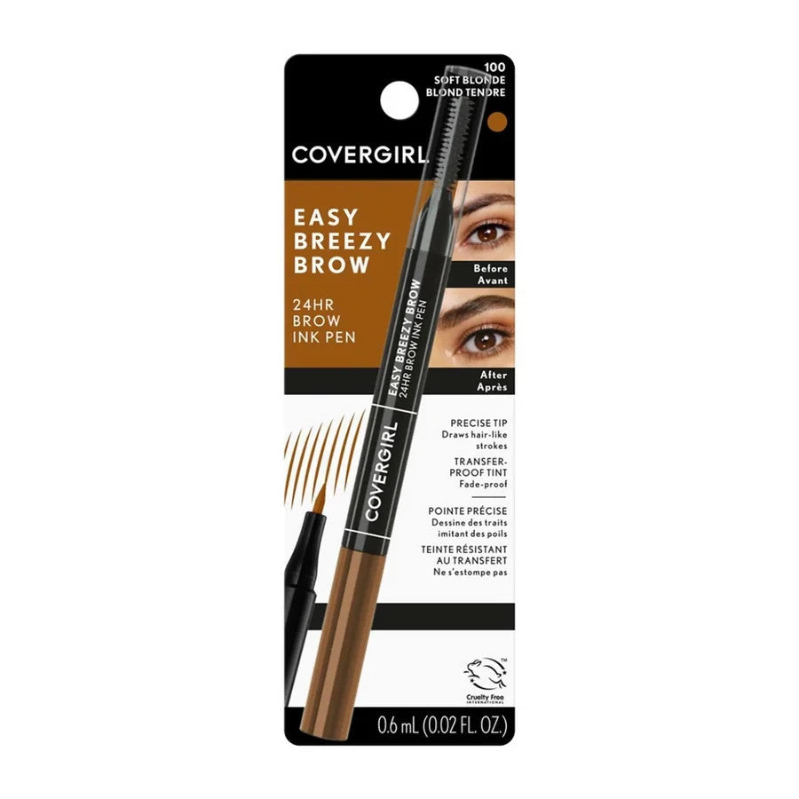 COVERGIRL Easy Breezy Brow All-Day Brow Ink Pen - 100 Soft Blond