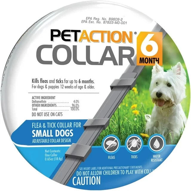Pet Action Adjustable Collars for Small Dogs *NEW*
