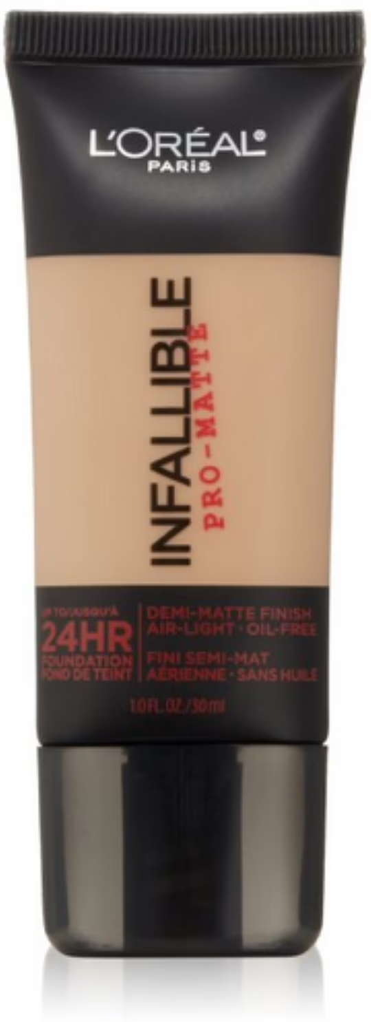 L'Oreal Paris Infallible Pro-Matte Foundation, Golden Beige #104 1 oz