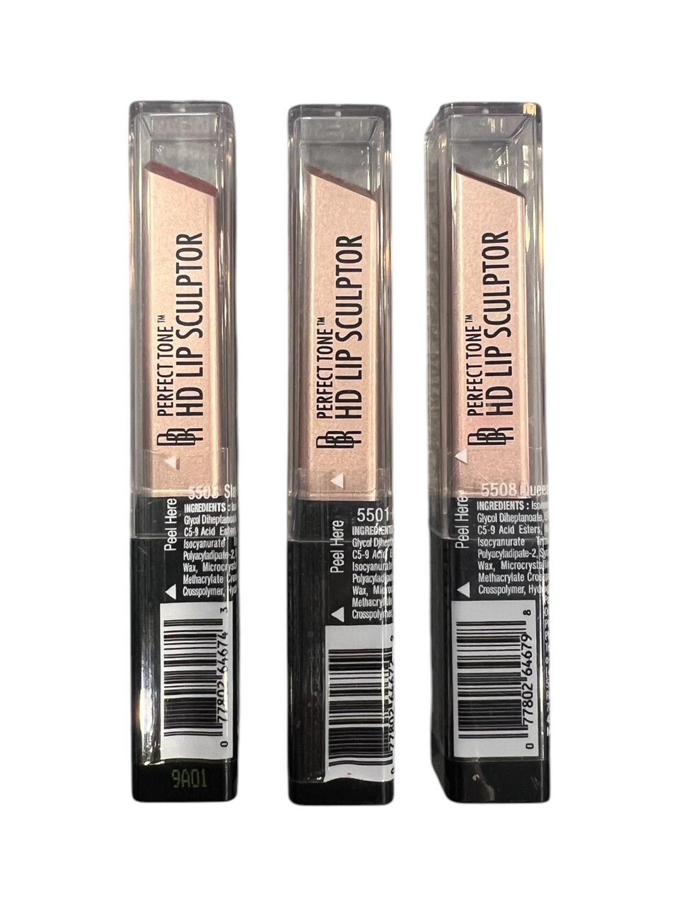2 Pk Black Radiance Perfect Tone HD Lip Sculptor Lipstick *READ DESCRIPTION*