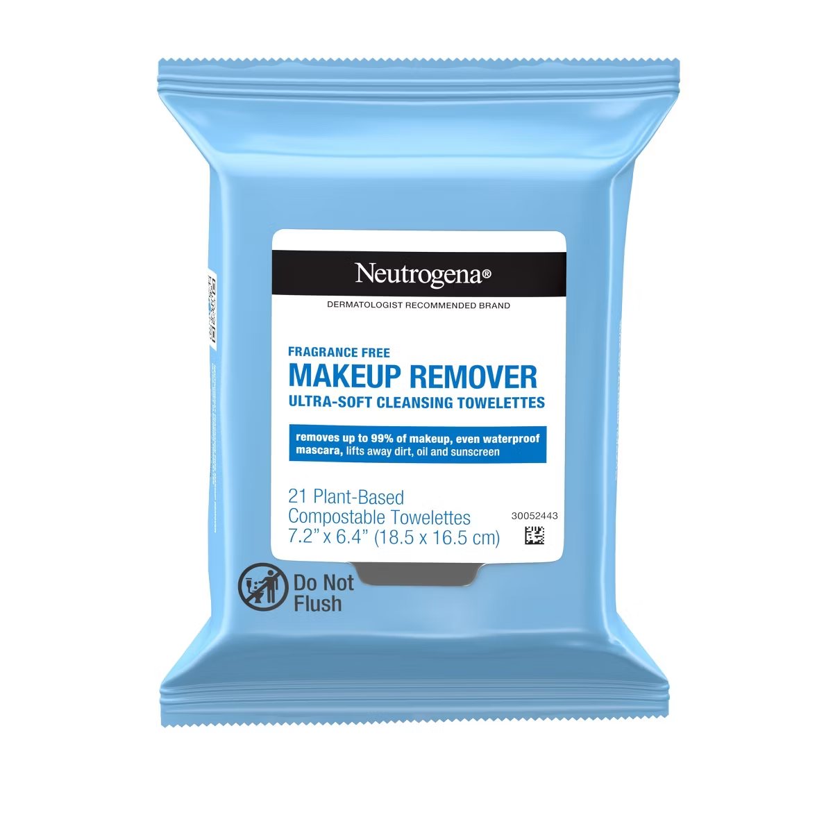 Neutrogena Makeup Remover Cleansing Towelettes, Fragrance Free - 21 ct
