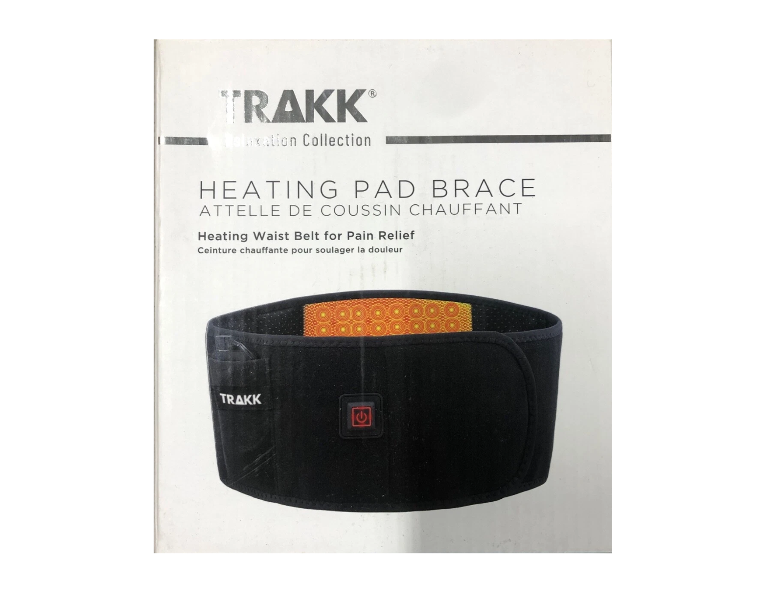 Trakk Heating Pad Brace - Heating Waist Brace for Pain Relief