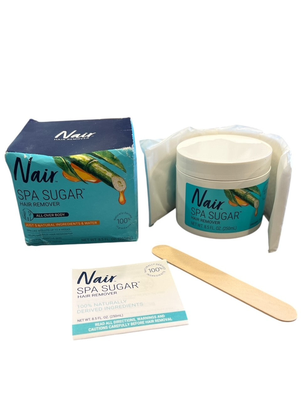Pack of 2 - Nair Spa Sugar Hair Remover All Over Body 8.5 Oz *READ*
