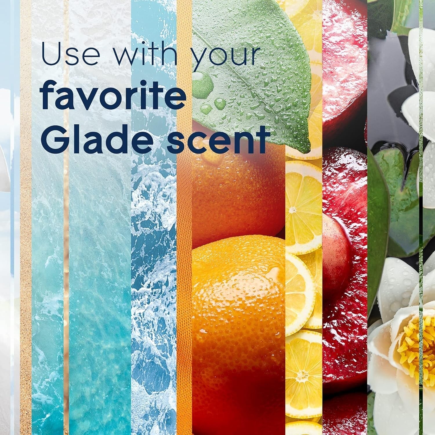 Glade Automatic Air Freshener Spray Holder, For Home and Bathroom, 1 Count *NEW*