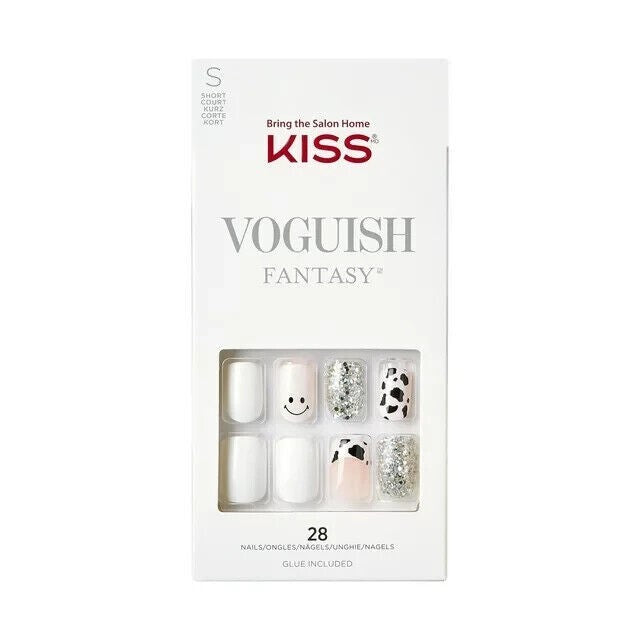 KISS Nails Medium & Short Length Gel Fantasy, Gel Voguish, Bare but Better *NEW*