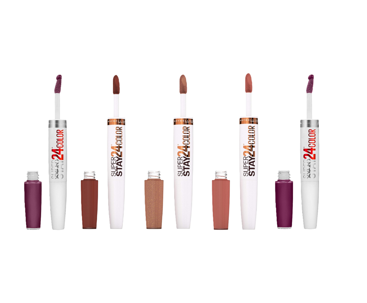Maybelline SuperStay 24 2-Step Liquid Lipstick (Choose Your Color) *Damaged Box*