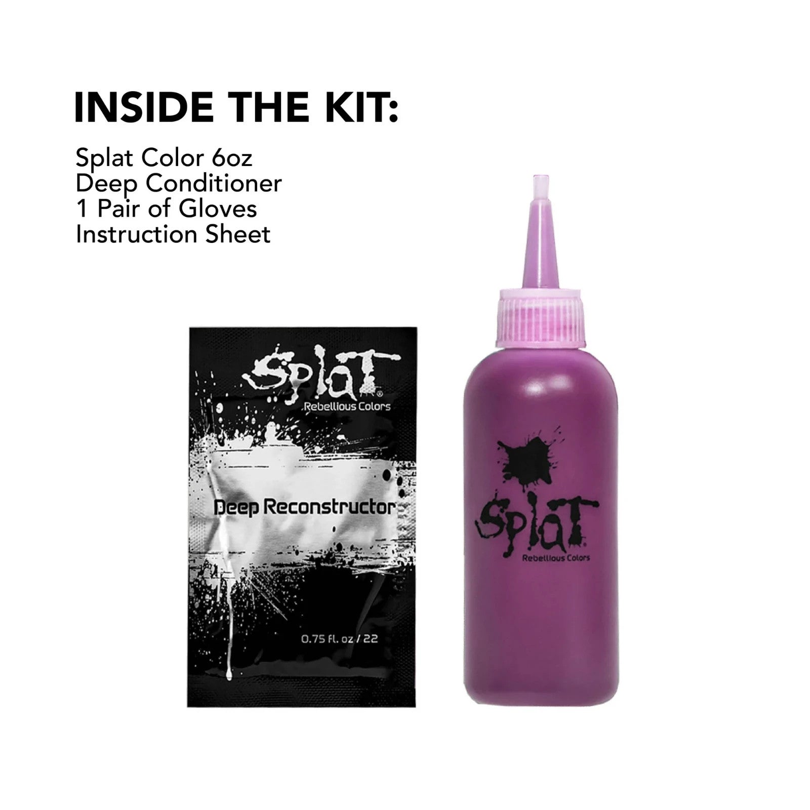 Pack of 2 - Splat Midnight Claret Dye, Semi-Permanent Red Hair Color