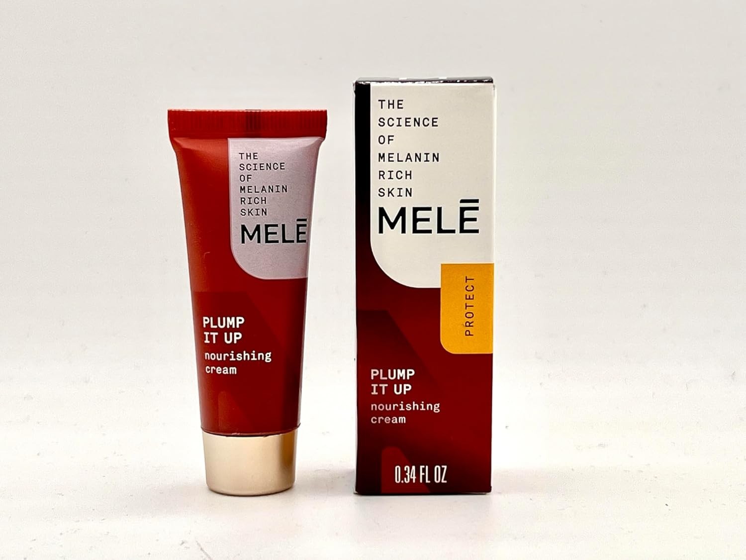 MELE Plump It Up Nourishing Cream Travel Size .34 oz *NEW*