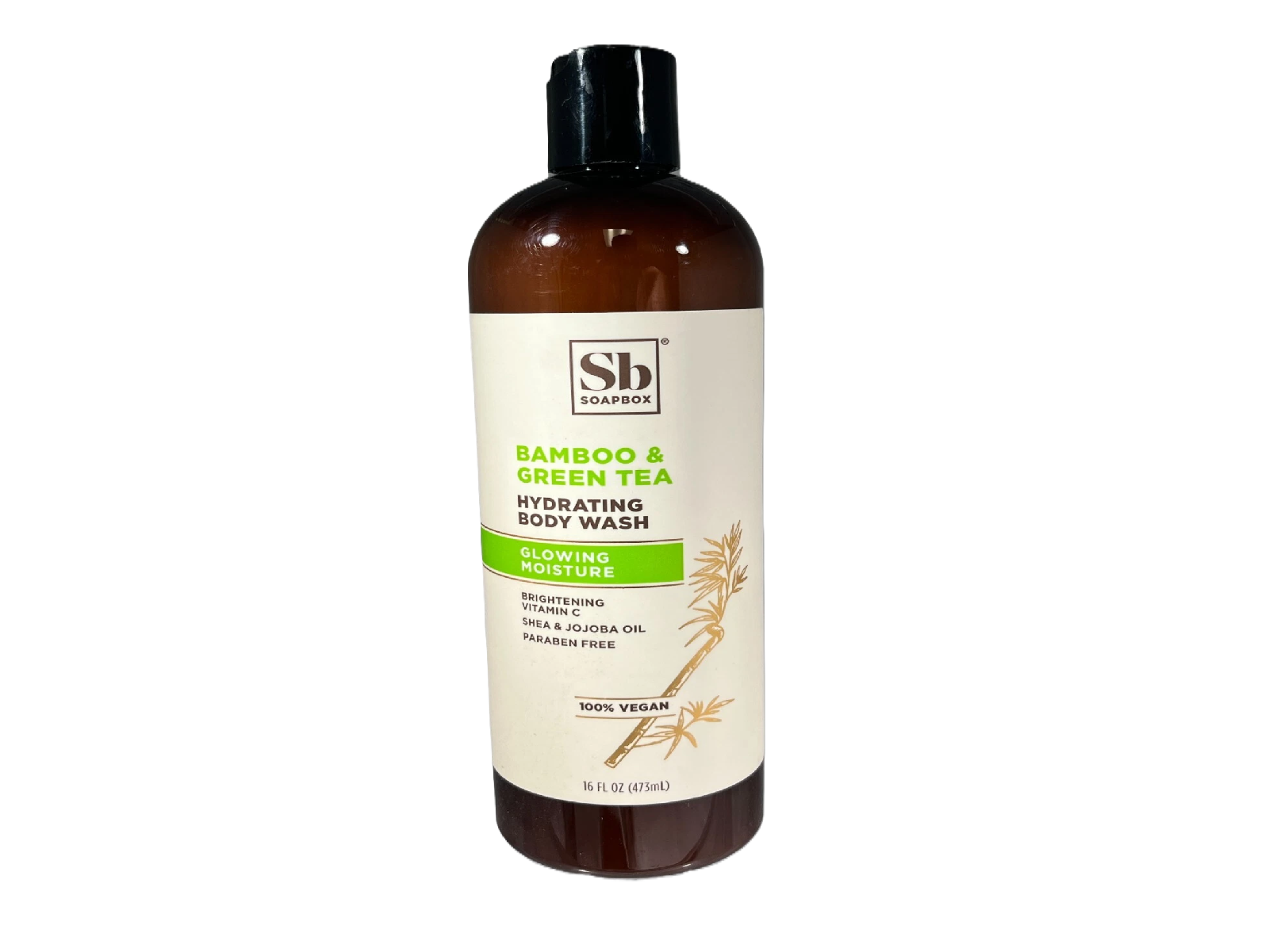Soapbox Bamboo & Green Tea Hydrating Body Wash, 16 oz.