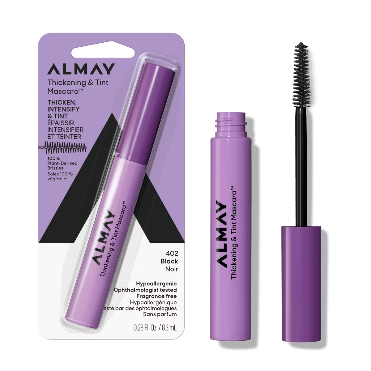 Almay Thickening & Tint Mascara™, 402 Black, 0.28 fl oz (8.3 ml)