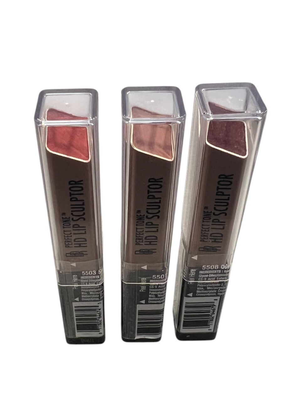 2 Pk Black Radiance Perfect Tone HD Lip Sculptor Lipstick *READ DESCRIPTION*