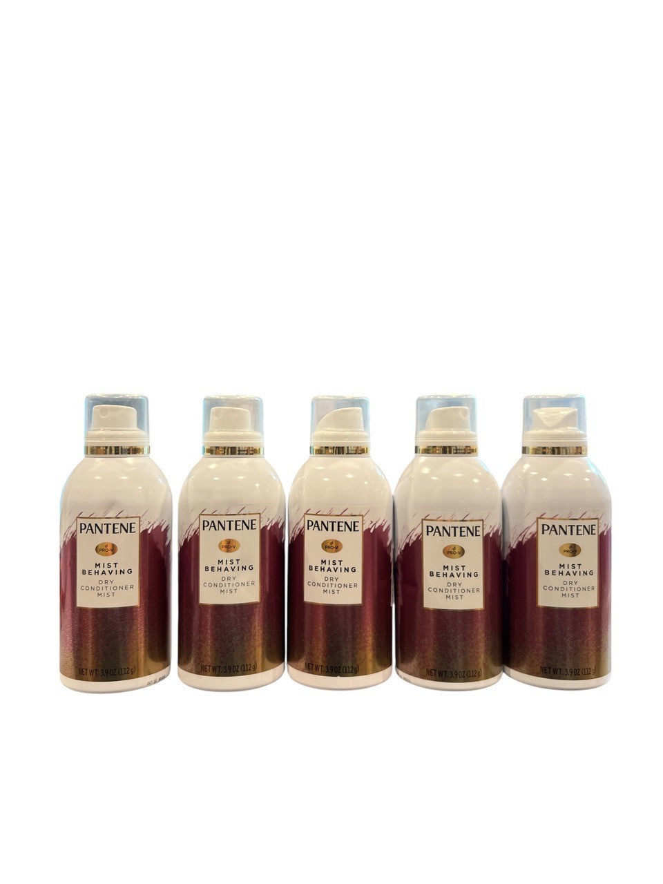 5 Pack - Pantene Pro-V Mist Behaving Dry Conditioner Hair Mist 3.9oz