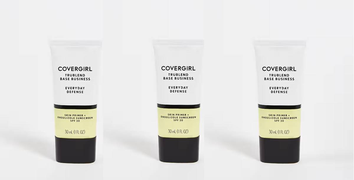 (3 Pack) COVERGIRL Trublend Base Business Skin Primer ~ Everyday Defense