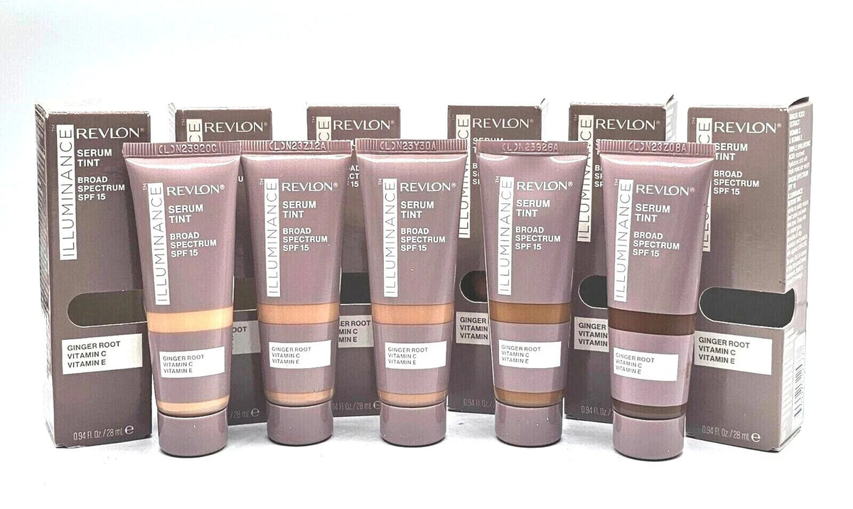 Revlon ILLUMINANCE Serum Tint SPF15 Liquid Foundation *READ DESC* (CHOOSE SHADE)